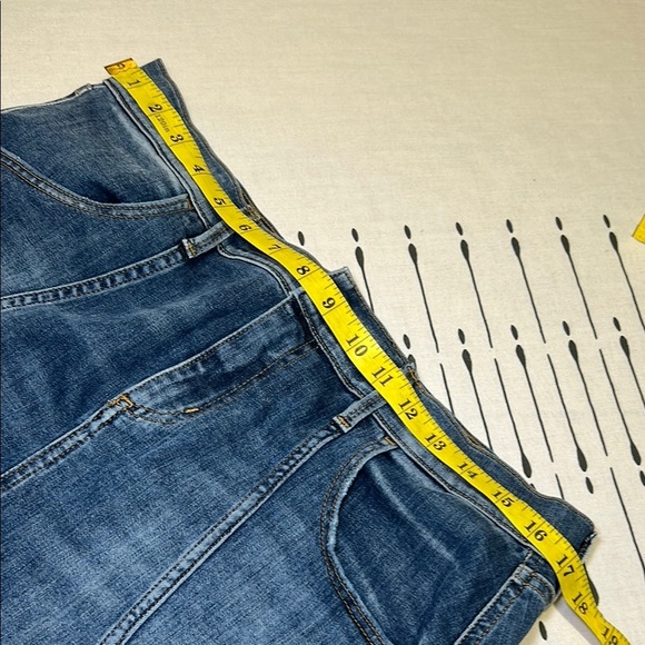 Vintage Buffalo David Bitton Blue A-Line Mini Skirt Casual. Size 30 - Picture 5 of 7